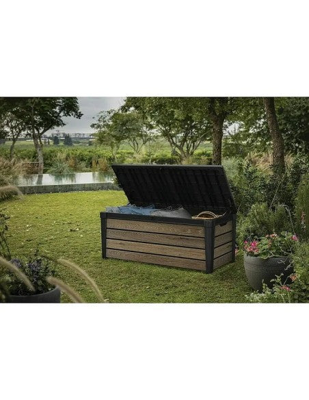 Keter - Außenbox 120G Deco braun