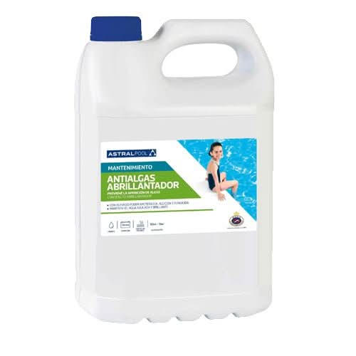 Astralpool - Antialgas abrillantador líquido 5 l - BricoandPool