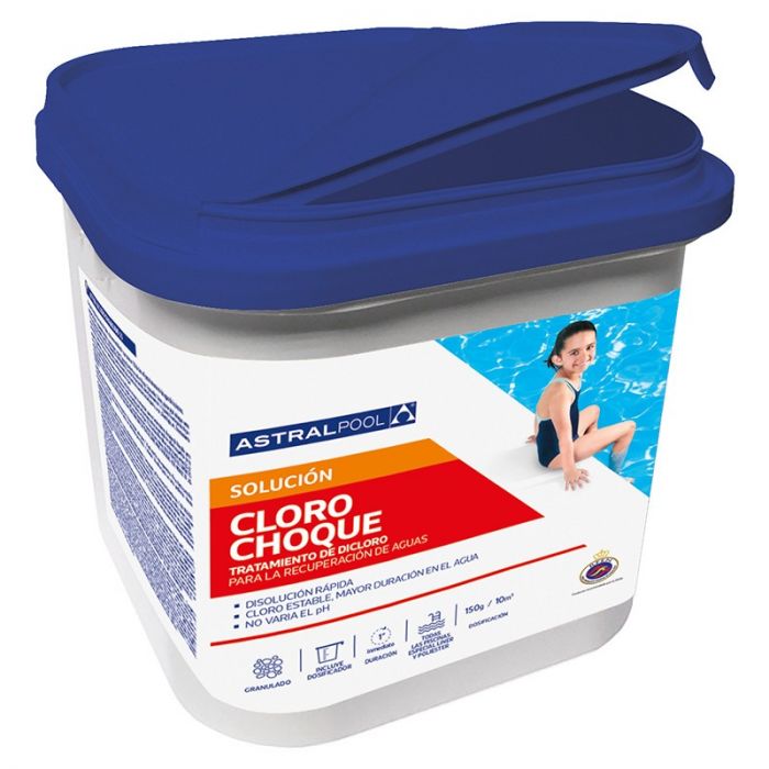 Astralpool - Cloro de choque granulado - BricoandPool