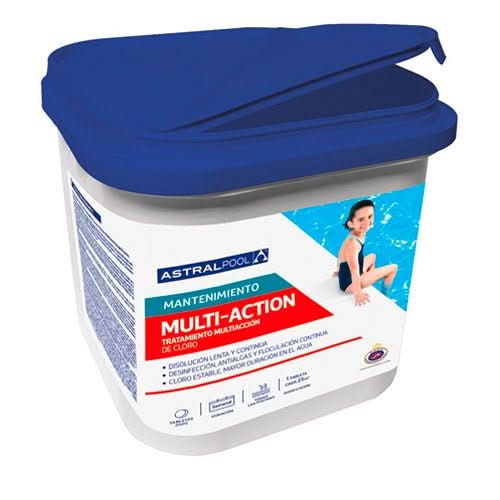 Astralpool - Cloro Multi - acción tabletas - BricoandPool