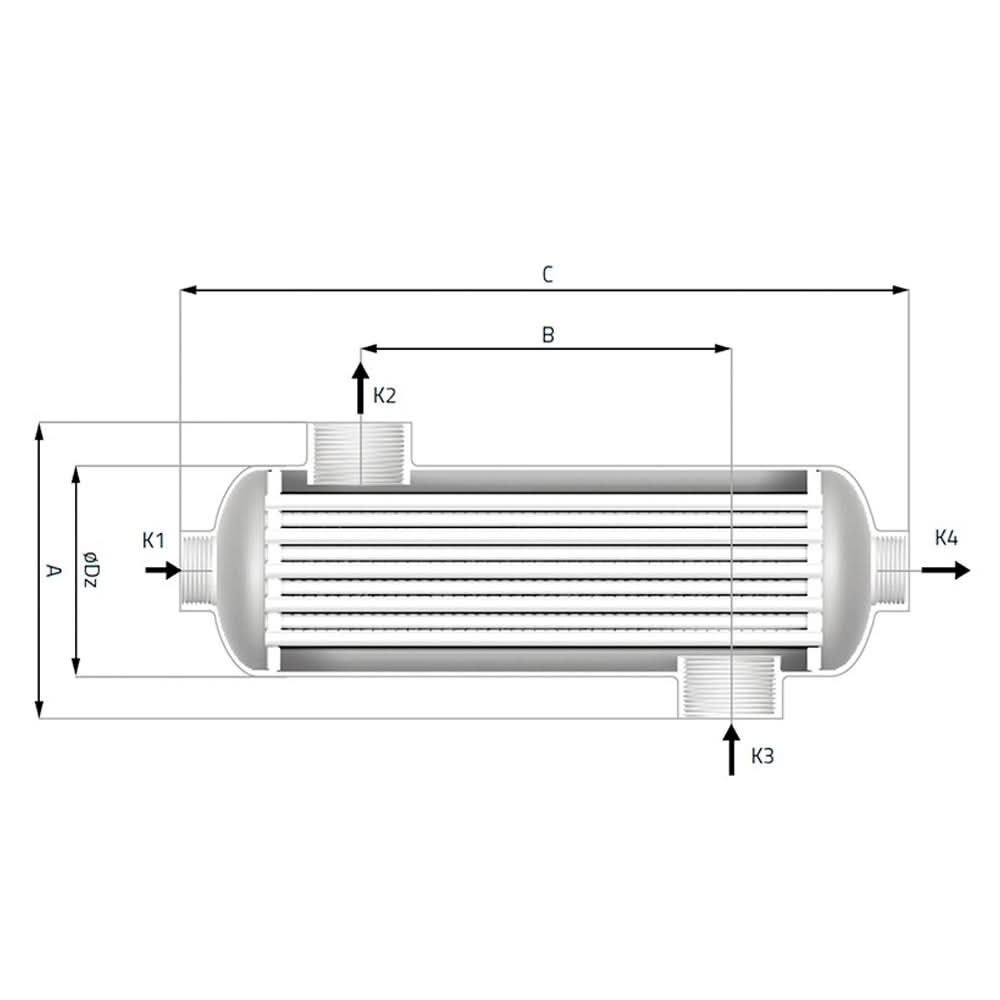 Astralpool - Intercambiador de calor Waterheat Evo - BricoandPool