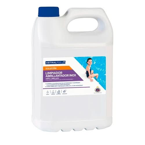 Astralpool - Limpiador abrillantador inox líquido 5 l - BricoandPool
