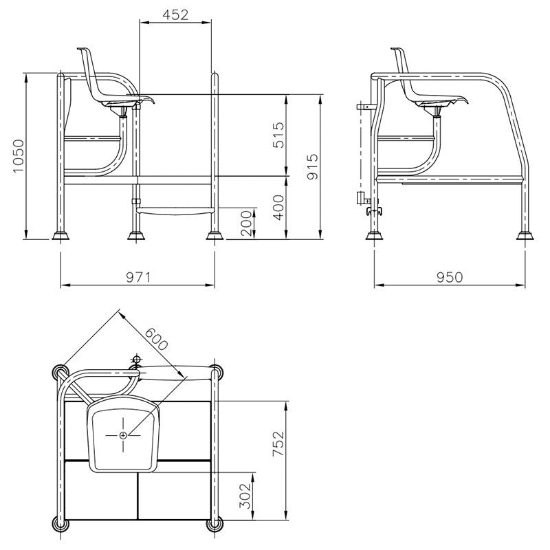 AstralPool - Silla Socorrista H - 400 Acceso Rápido 15673 - BricoandPool