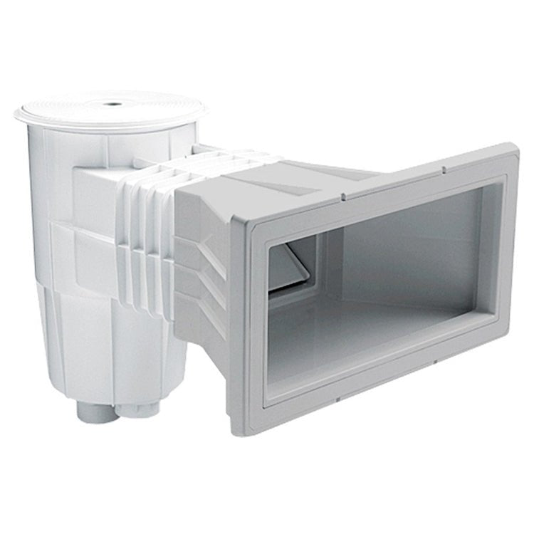 AstralPool - Skimmer con boca ampliación piscina hormigón Blanco - BricoandPool