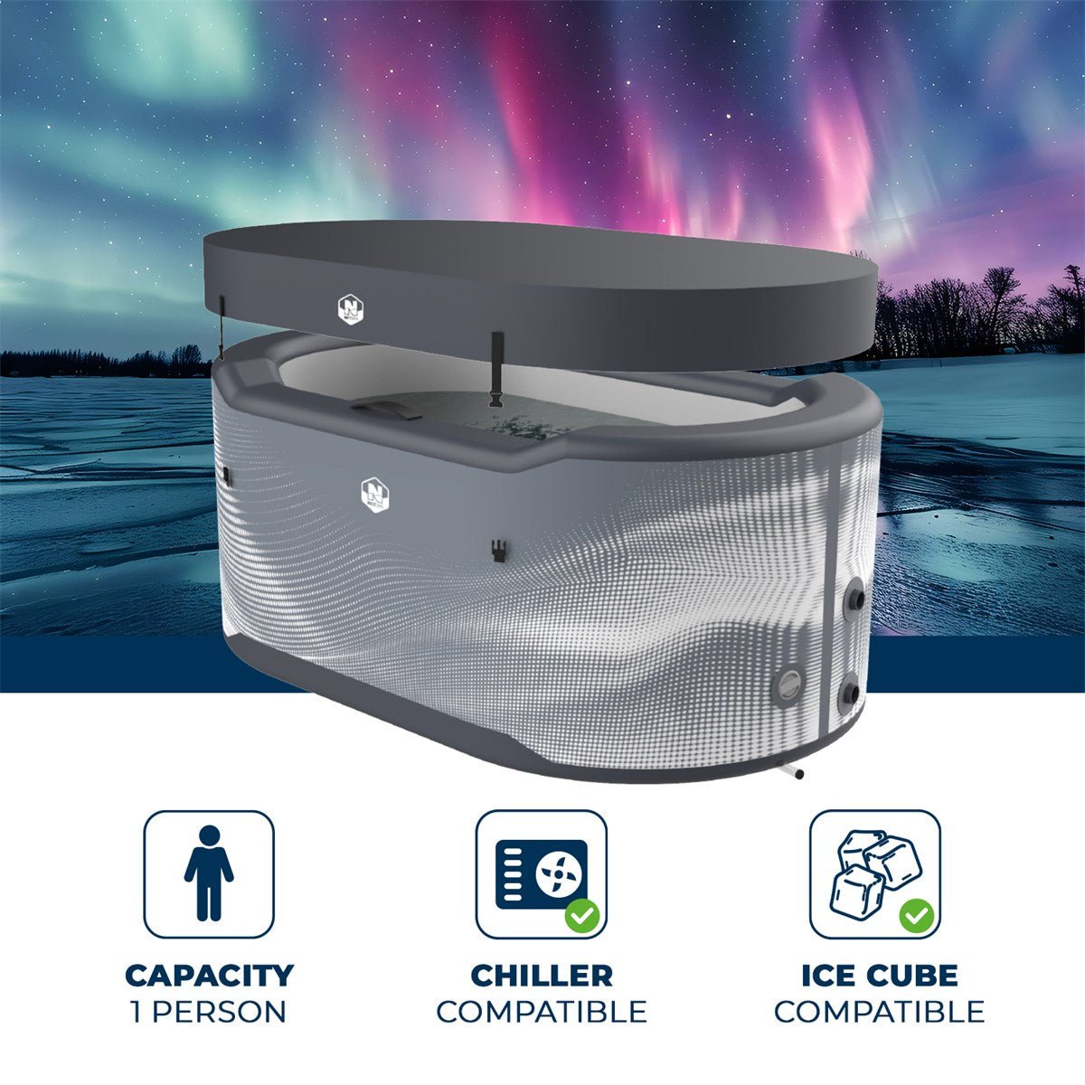 Baño de Hielo NetSpa Järvi - BricoandPool