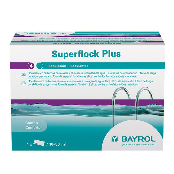 Bayrol - Superflock Plus Floculante en Cartuchos 1 kg