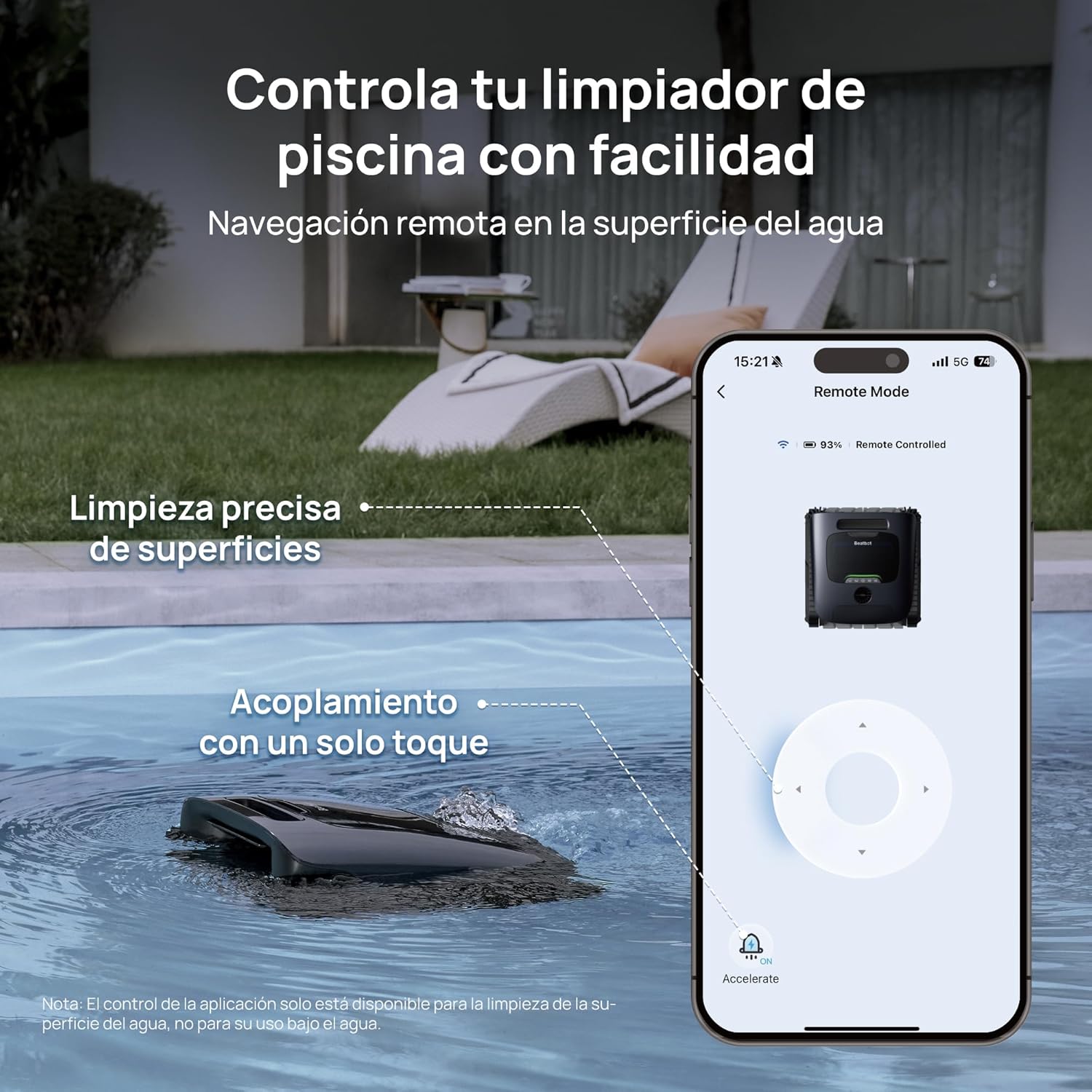 Beatbot - Robot limpiafondos de piscina AquaSense 2 Ultra - BricoandPool