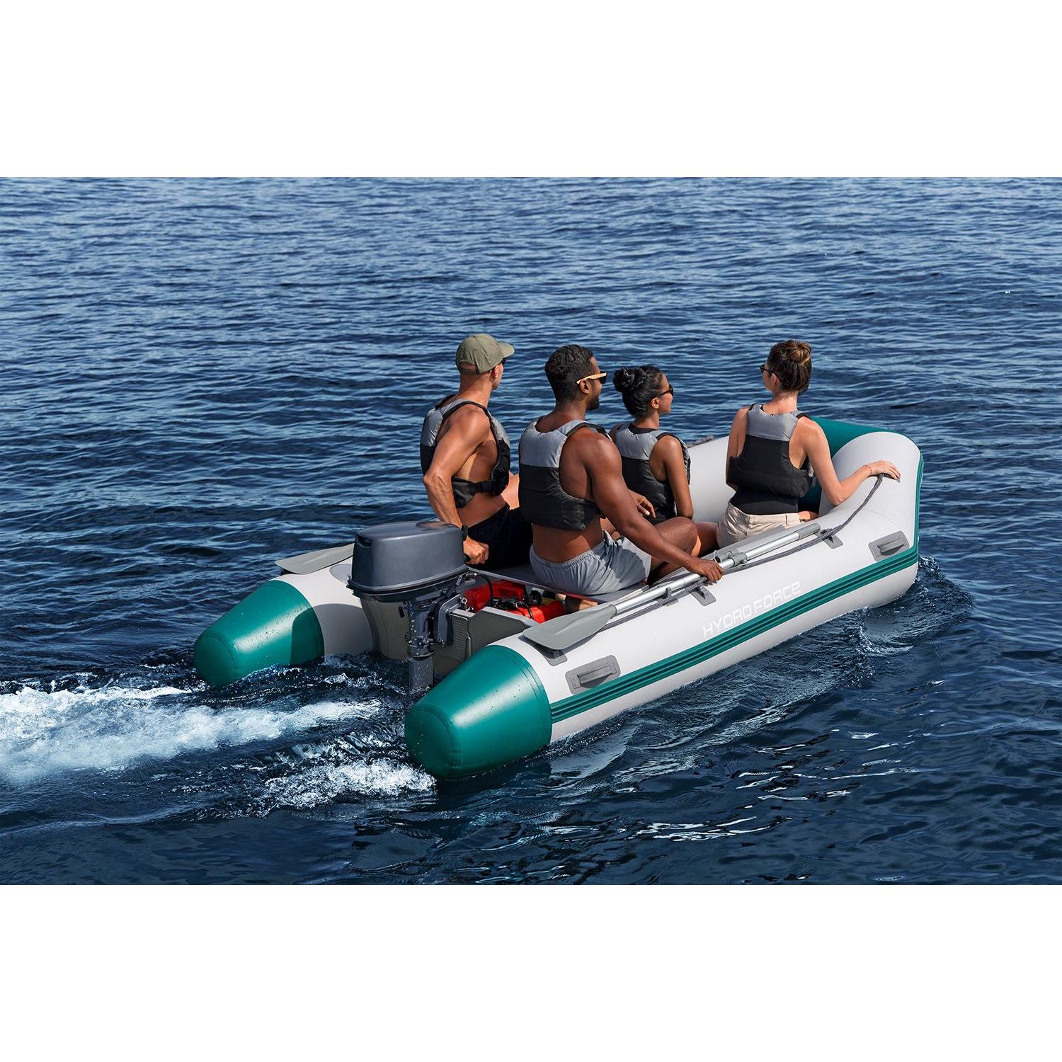 Bestway – Barca hinchable Hydro - Force Mirovia (330 × 162 × 44 cm) - BricoandPool
