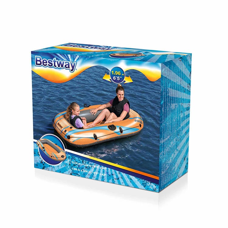 Bestway – Barca hinchable Kondor Elite 2000 Raft (193 × 106 cm) - BricoandPool