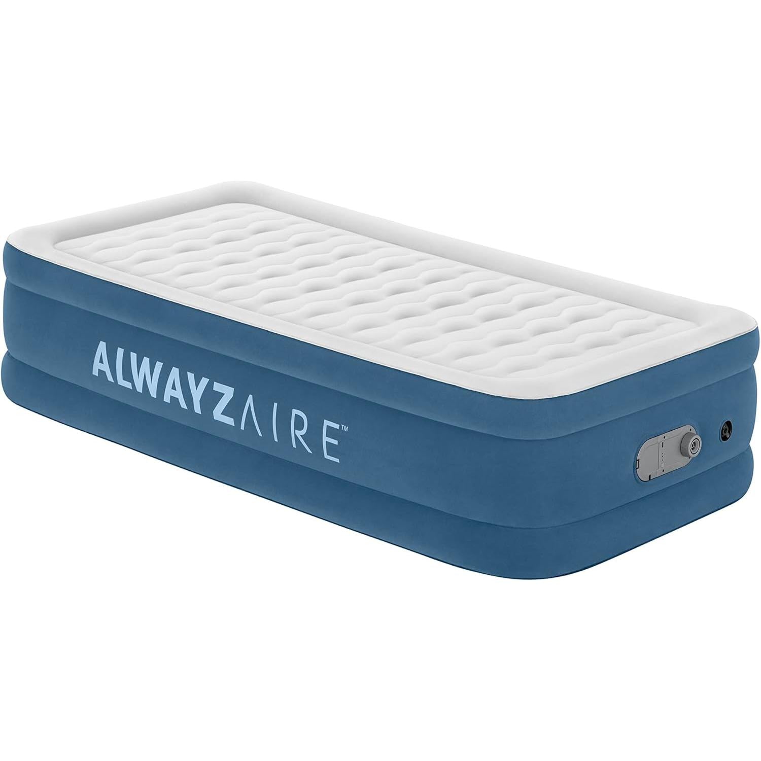 Bestway – Colchón hinchable AlwayzAire con doble bomba integrada (191 × 97 × 46 cm) - BricoandPool
