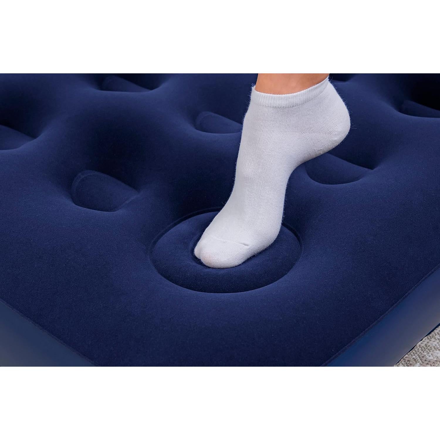 Bestway – Colchón hinchable con bomba de pie integrada - BricoandPool