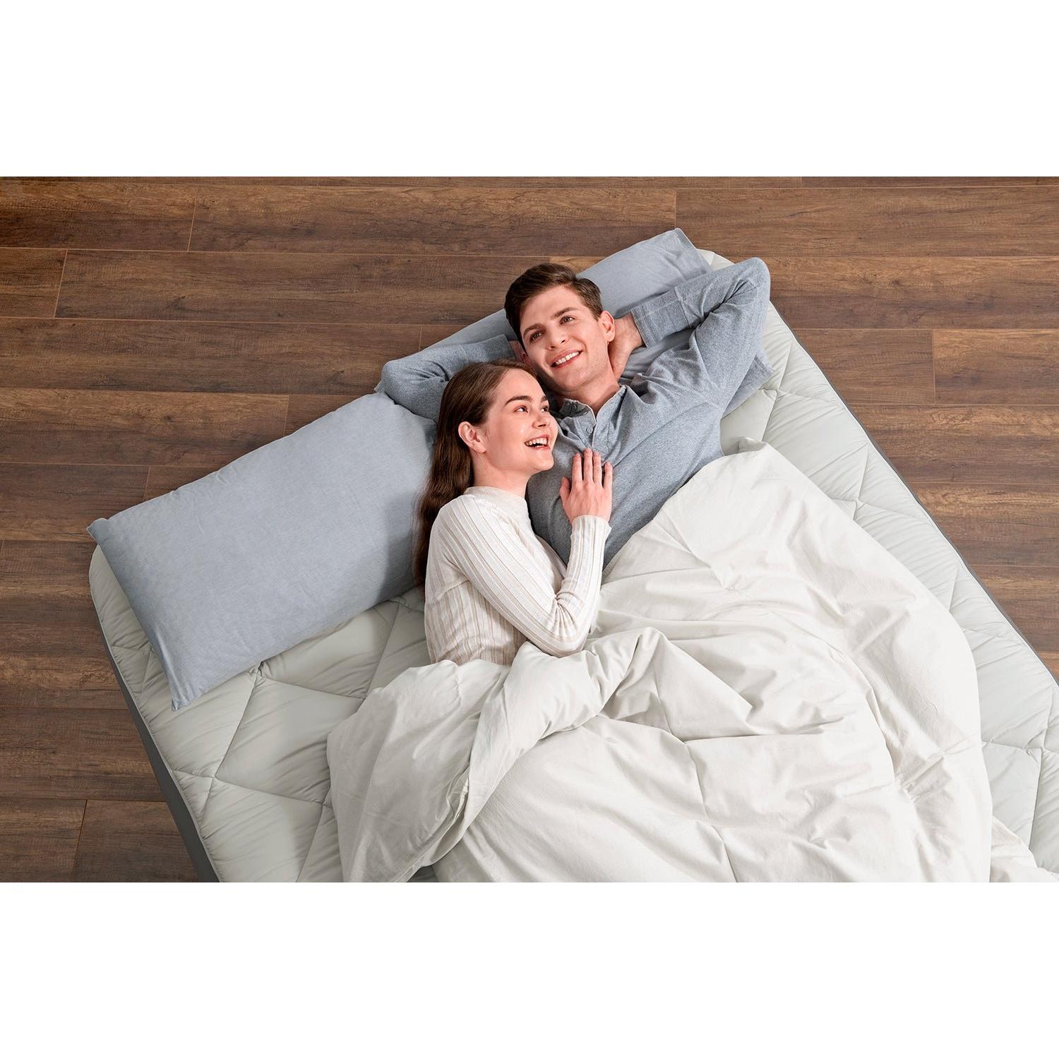 Bestway – Colchón hinchable Tough guard/Fortech con funda con cremallera y bomba eléctrica integrada - BricoandPool
