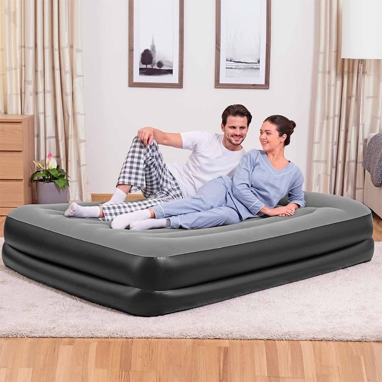 Bestway – Colchón hinchable Tritech con bomba eléctrica integrada 46 cm - BricoandPool