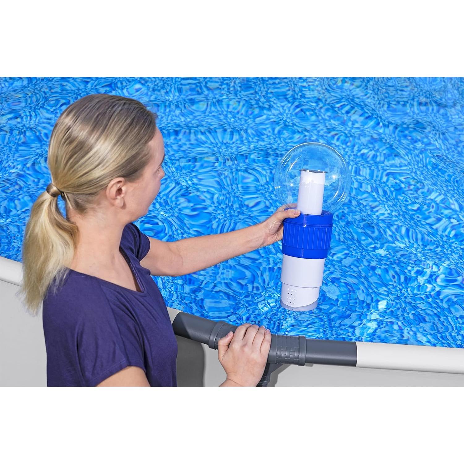 Bestway - Dispensador de productos químicos LED SolarGlow - BricoandPool