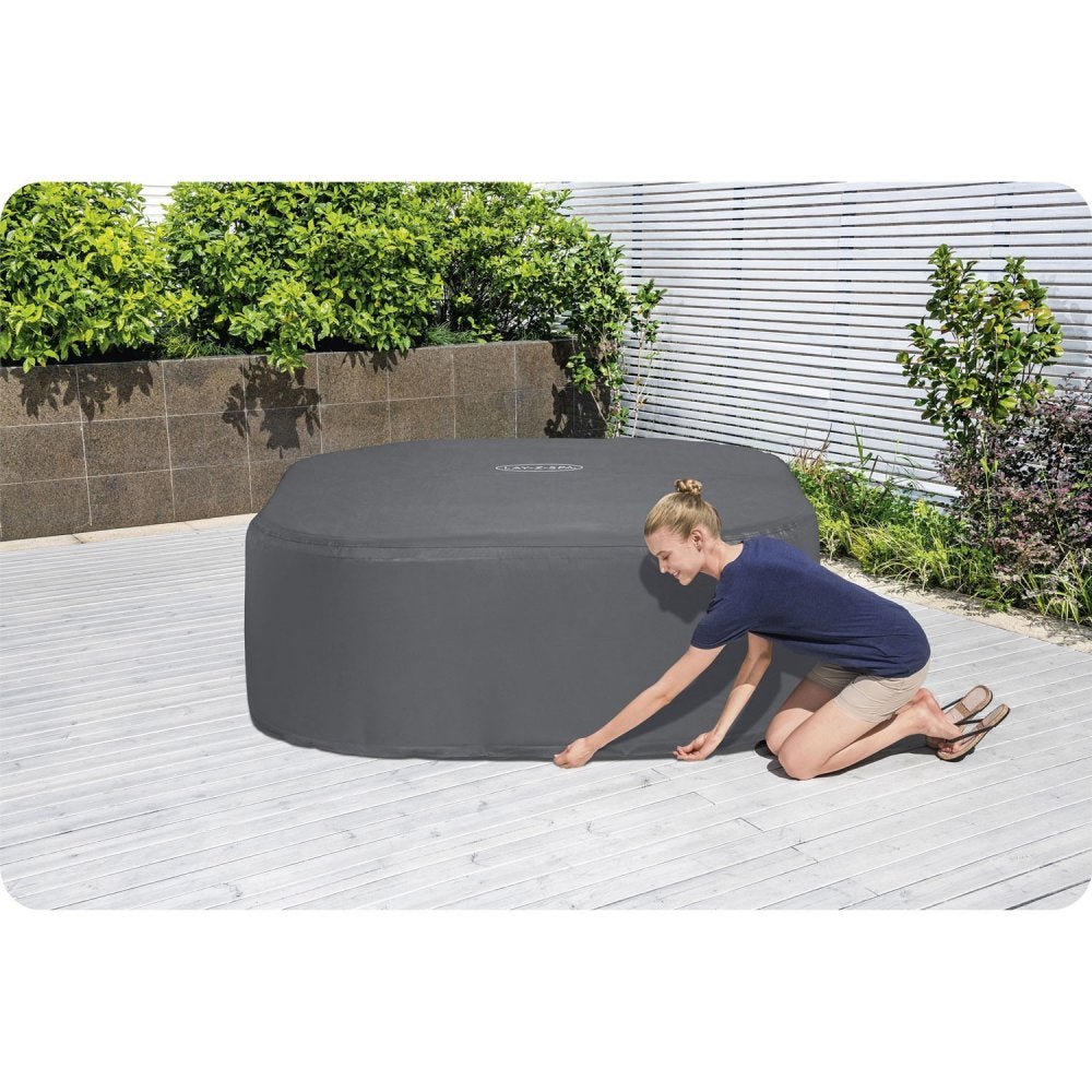 Bestway - Funda protectora para spa Lay - Z - Spa cuadrada - BricoandPool