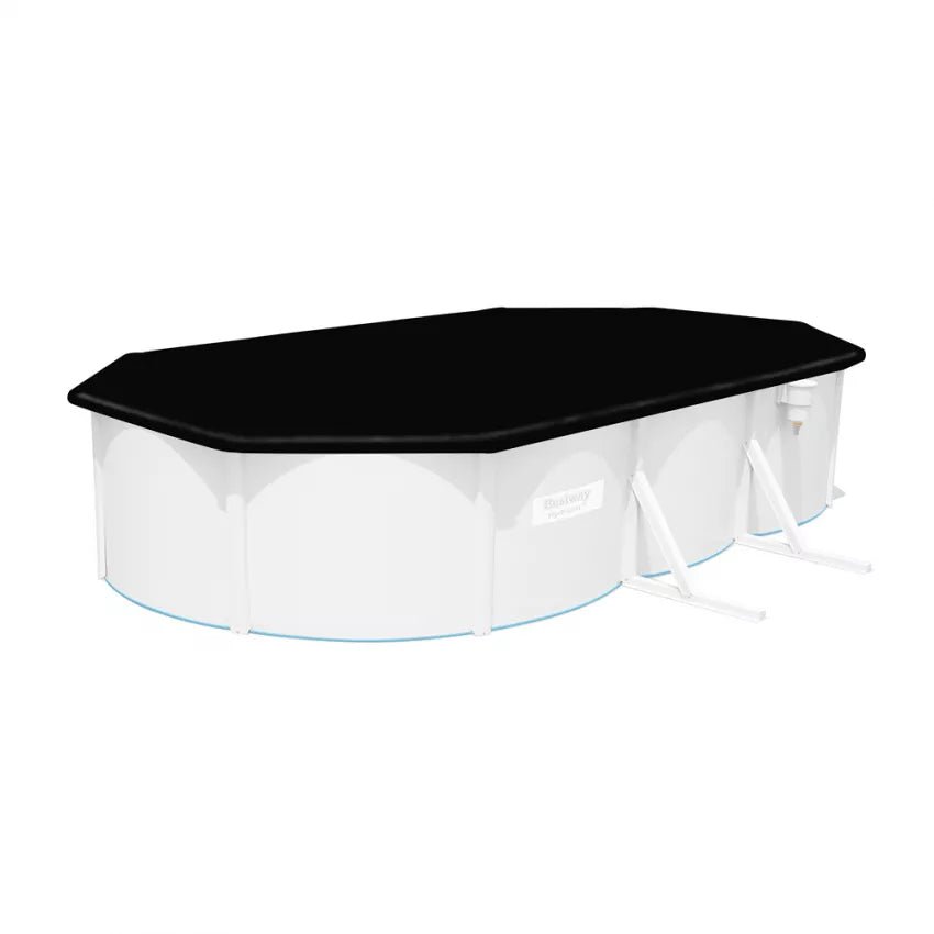 Bestway – Piscina ovalada elevada de acero Hydrium (610 × 360 × 120 cm) - BricoandPool