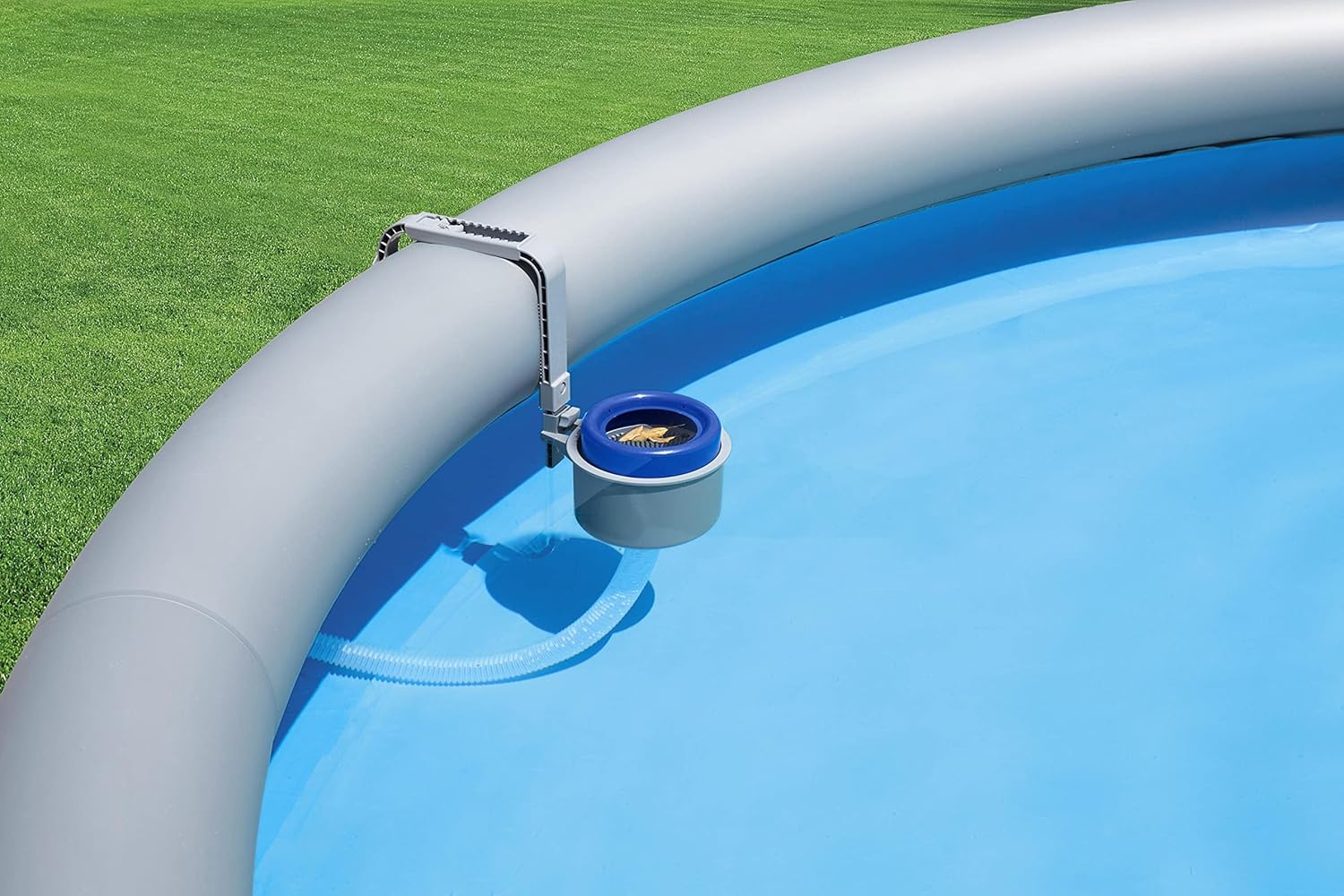 Bestway - Skimmer Flowclear de montaje en pared para piscinas elevadas gris - BricoandPool