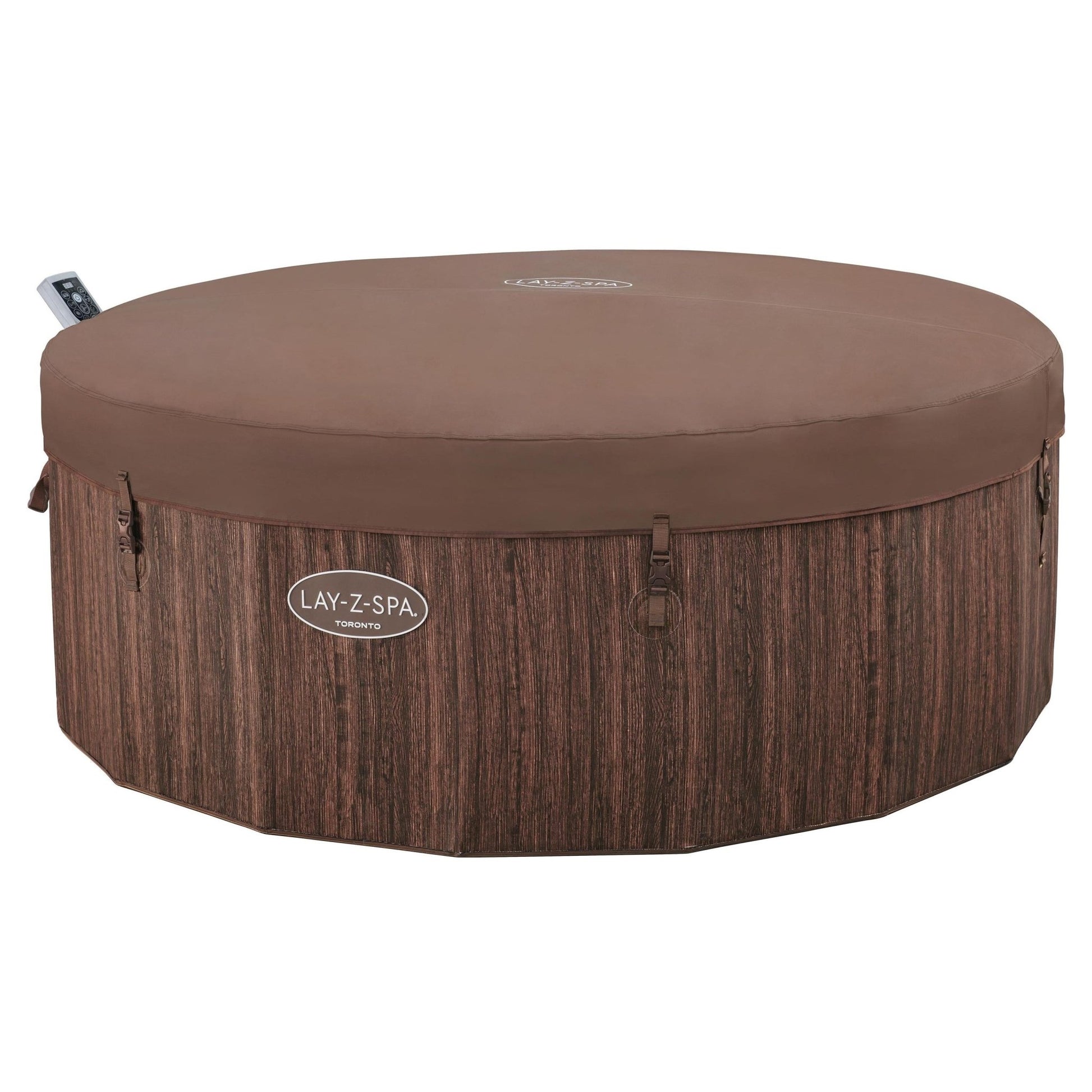 Bestway - Spa hinchable Toronto 1,90 m x 70 cm redondo rojo profundo - BricoandPool