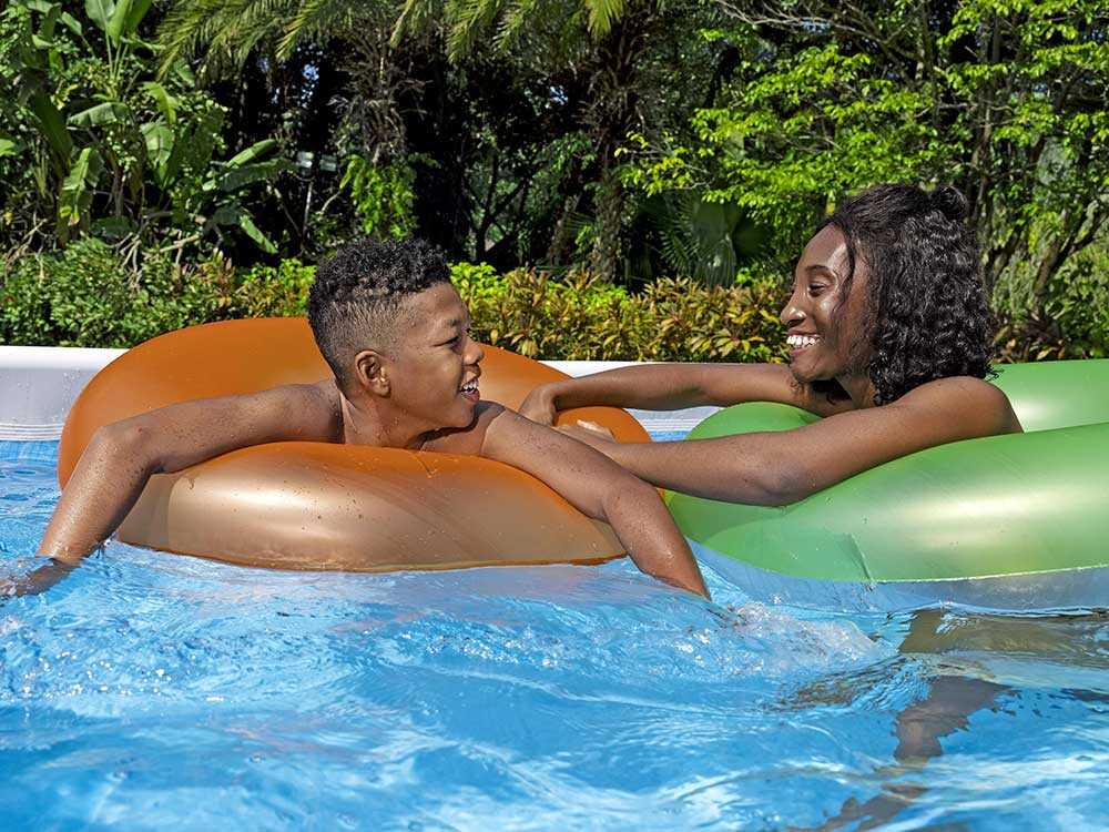 Bestway – Power Steel aufstellpool rechteckiger (488 × 244 × 122 cm)