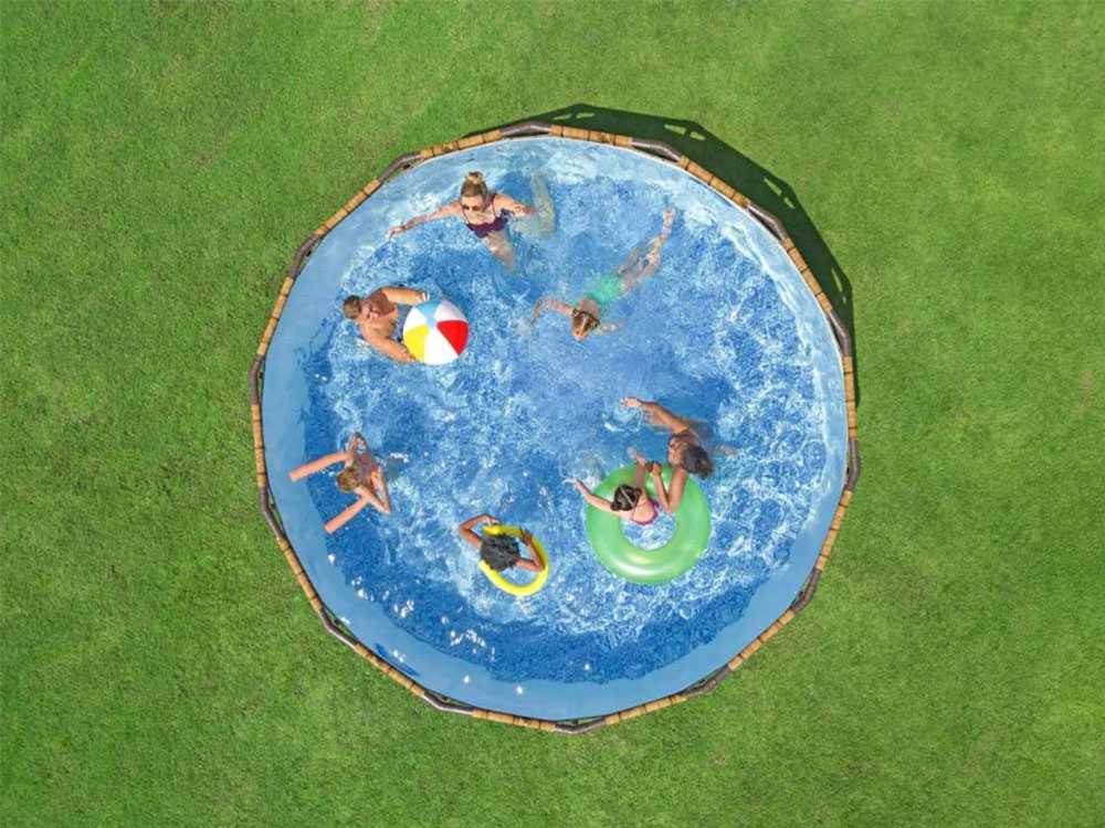 Bestway – piscina fuori terra circolare Steel Pro Max (488 × 122 cm)