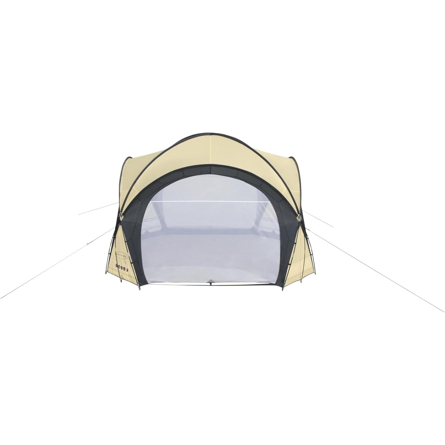 Bestway - Toldo Lay - Z - Spa 60305 para bañera de hidromasaje y piscina 255 x 390 x 390 cm gris - BricoandPool