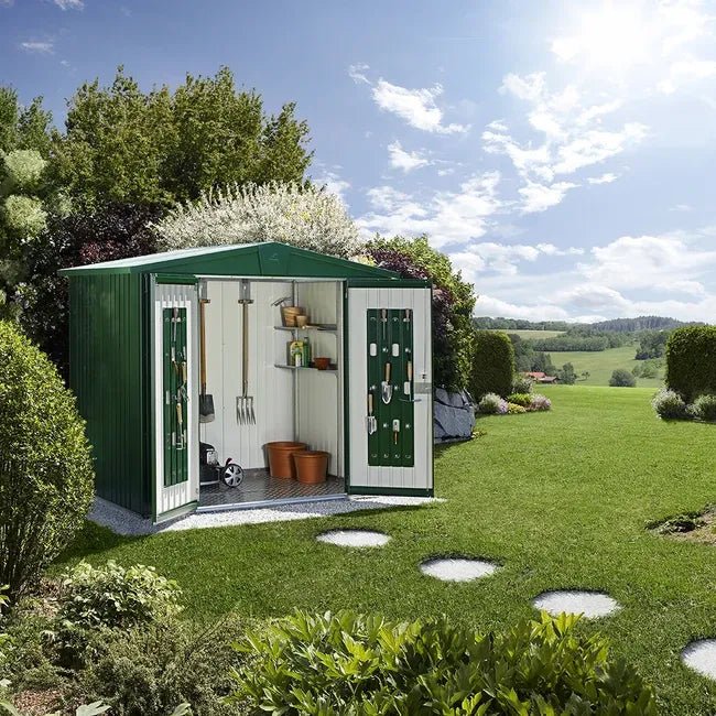 Biohort – Europa Caseta metálica de jardín - BricoandPool