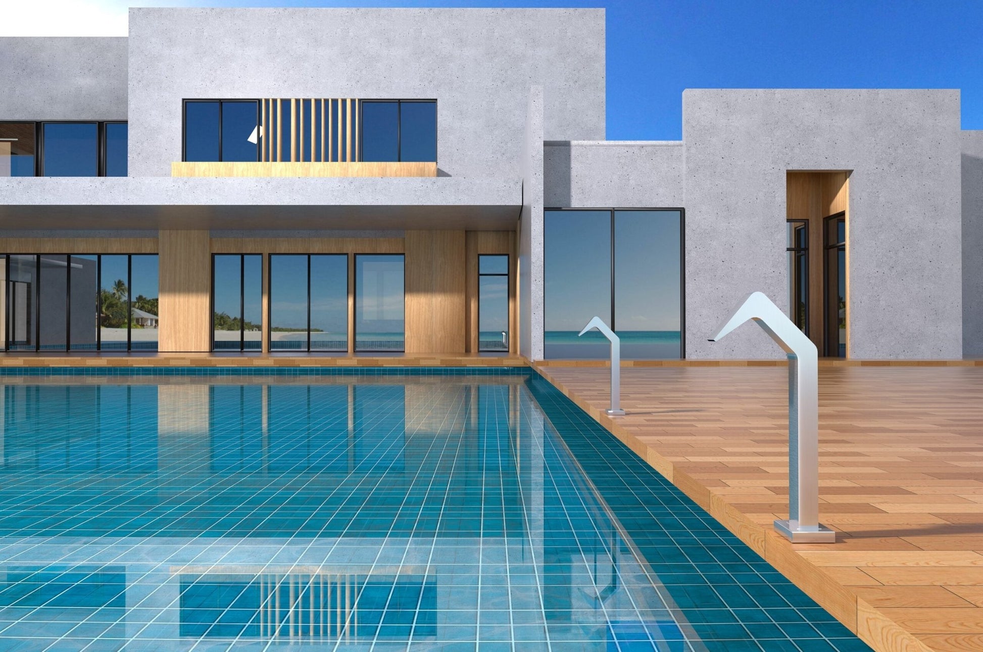 Cascada de agua para piscina 6cm NIÁGARA - BricoandPool