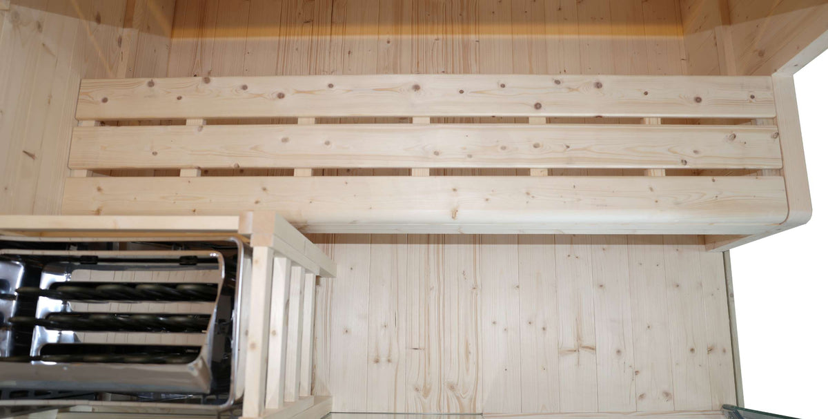 Sauna finlandese da interno per 3-4 persone