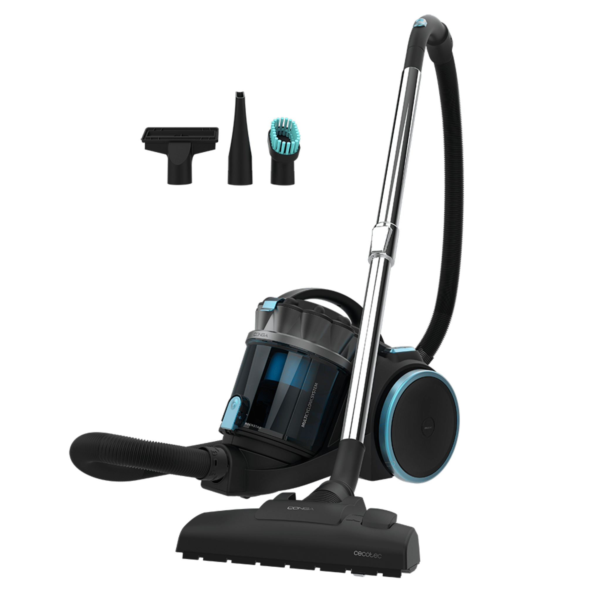 Cecotec Aspiradora Conga Rockstar Multiciclónica XXL Potencia 800 W Succión 20 kPa