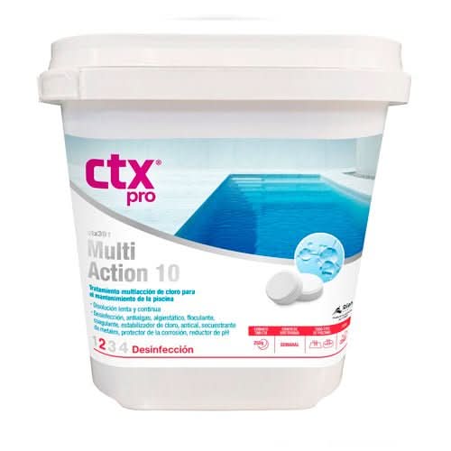 CTX - Cloro 10 acciones CTX - 391 tableta - BricoandPool