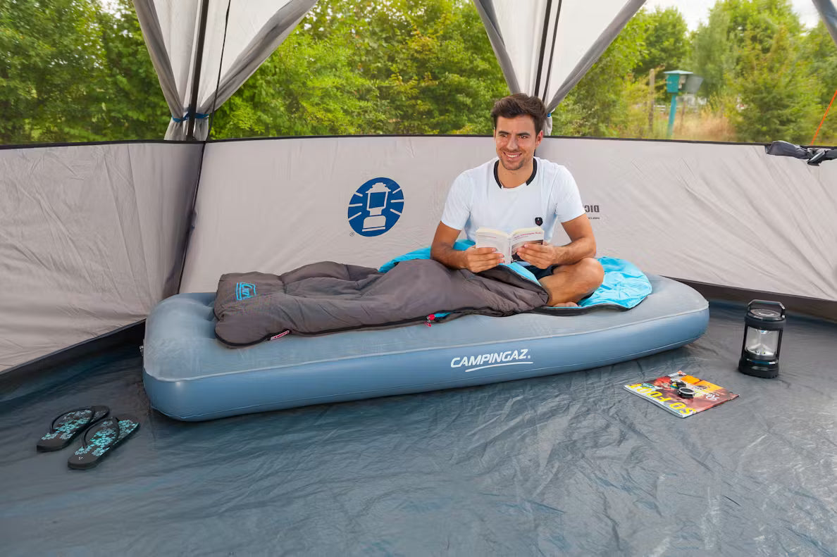 Campingaz - Colchão de solteiro Airbed X'tra Quickbed (198 × 74 × 19 cm)