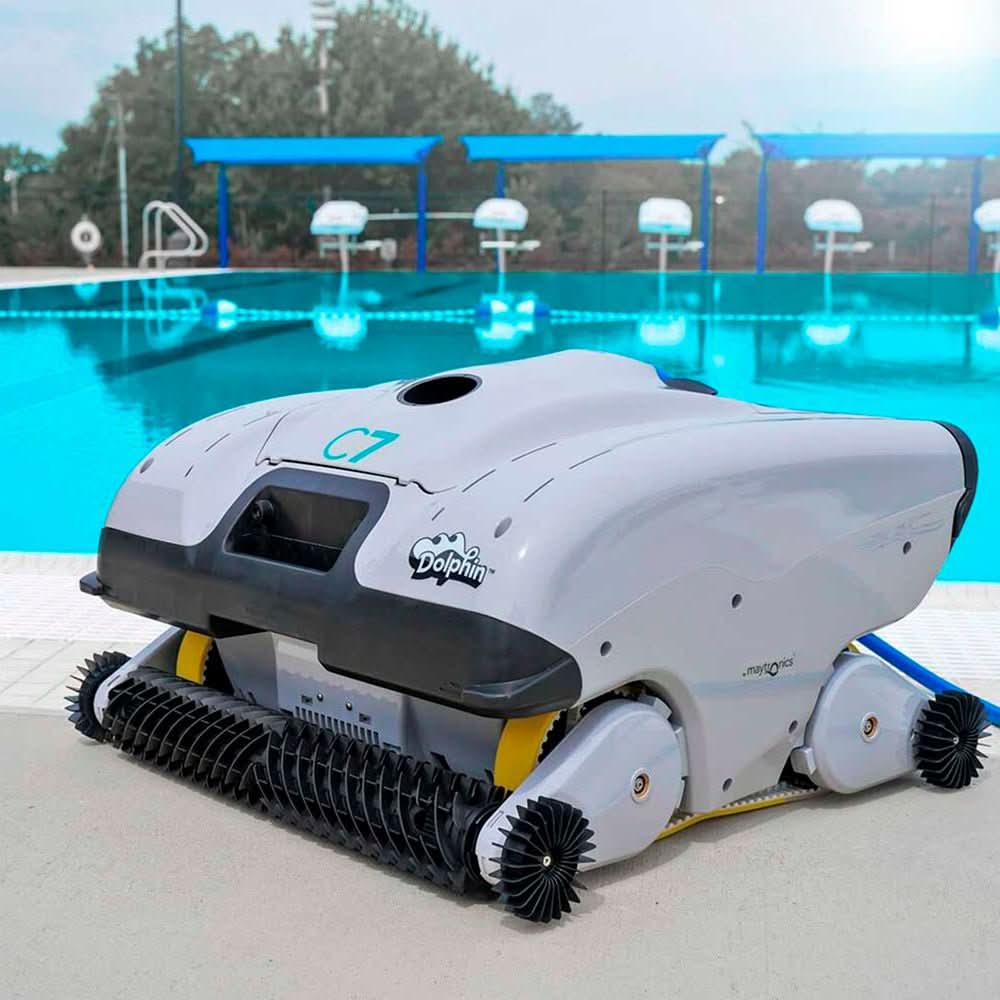 Dolphin - C7 Robot limpiafondos piscina pública - BricoandPool