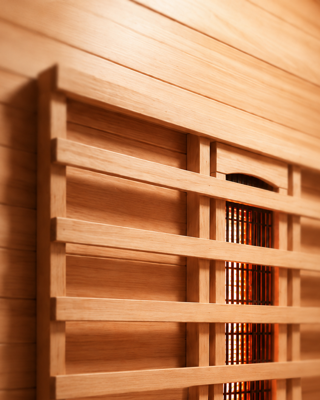 Sauna de infrarrojos para casa individual - detalle