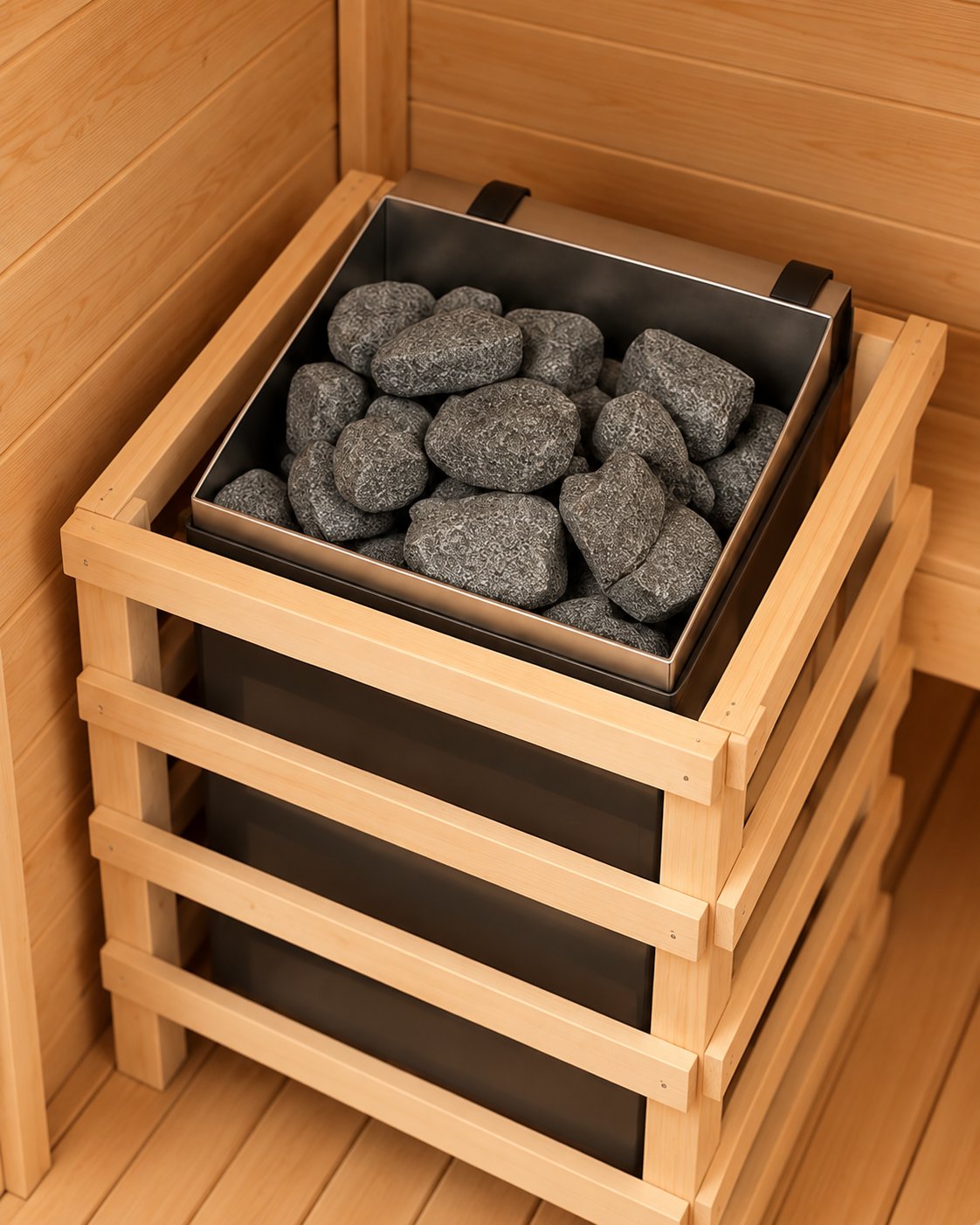 Sauna Finlandesa para Casa 2 Personas - detalle