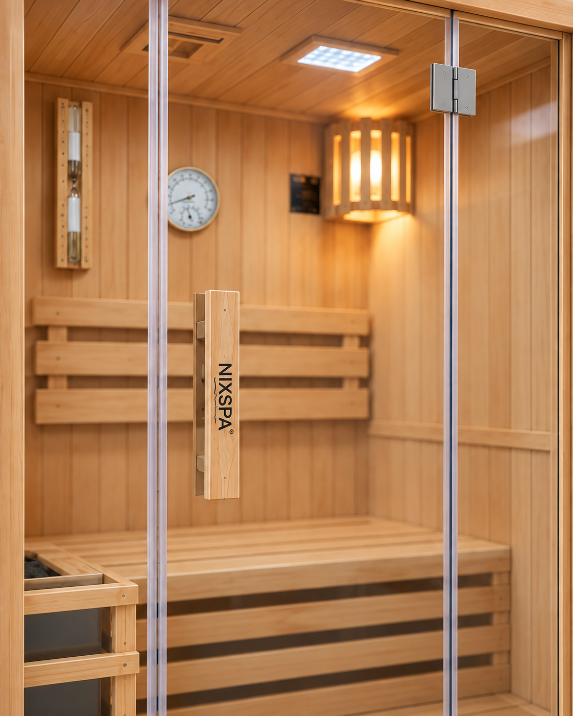 Sauna Finlandesa para casa 2 Personas - detalle