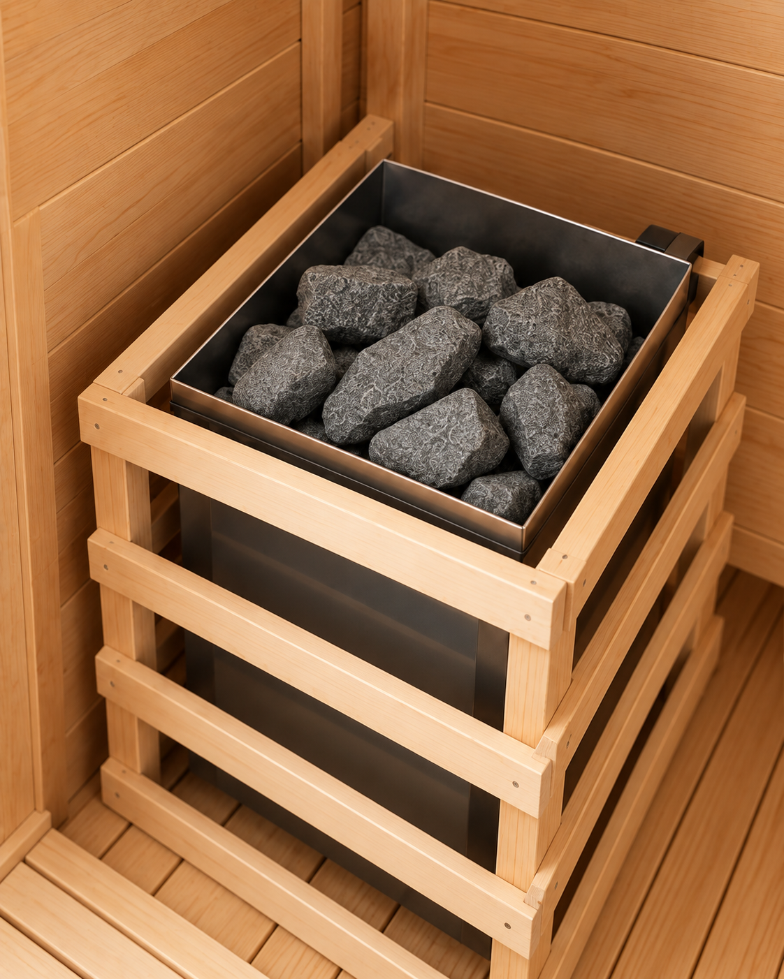 Sauna Finlandesa para casa 3 Personas - detalle