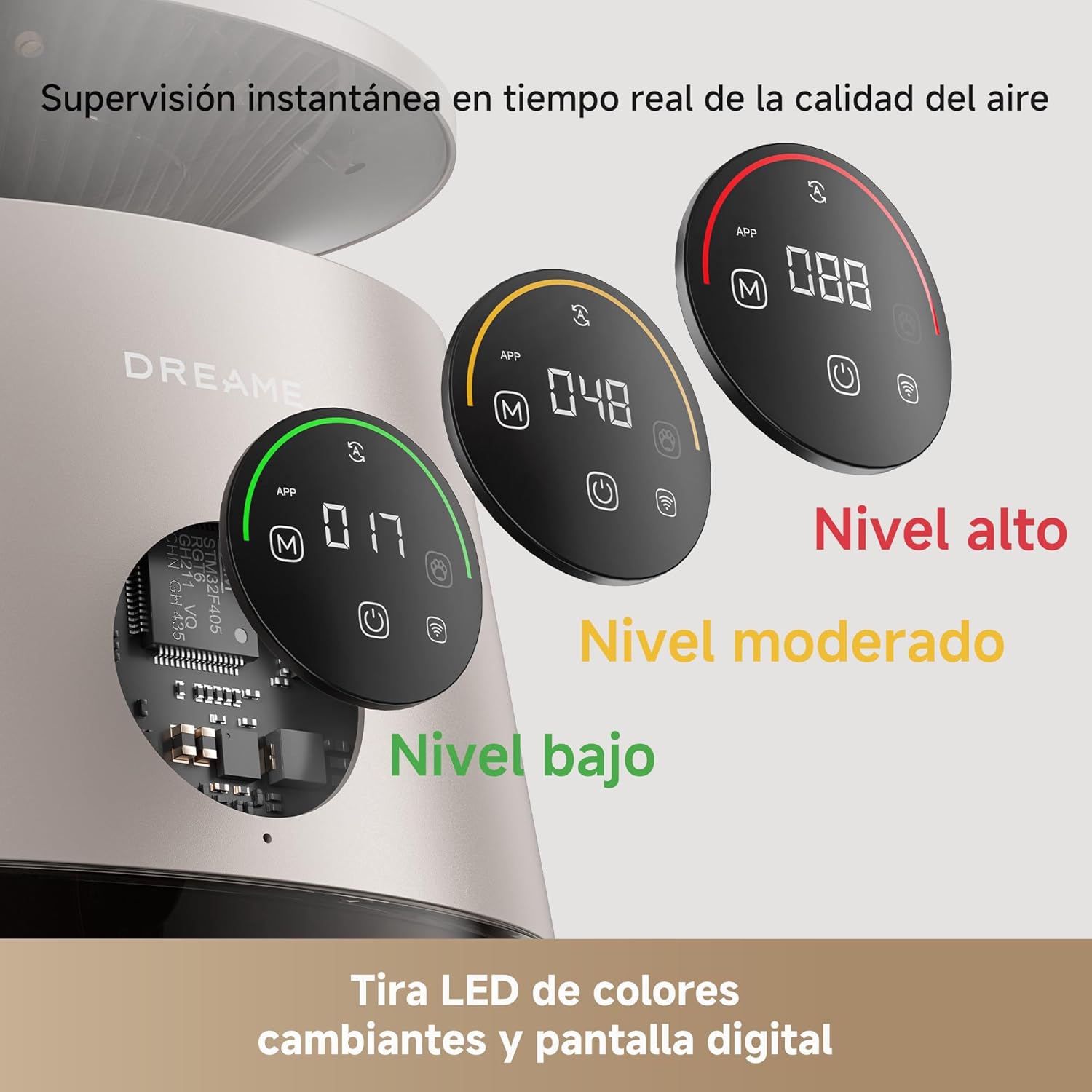Dreame – AP10 purificador de aire para mascotas - BricoandPool