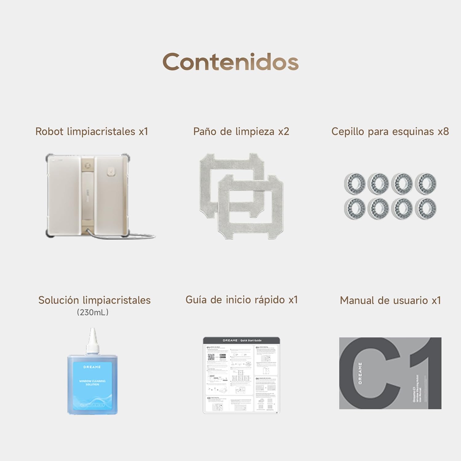 Dreame – C1 robot limpiacristales - BricoandPool