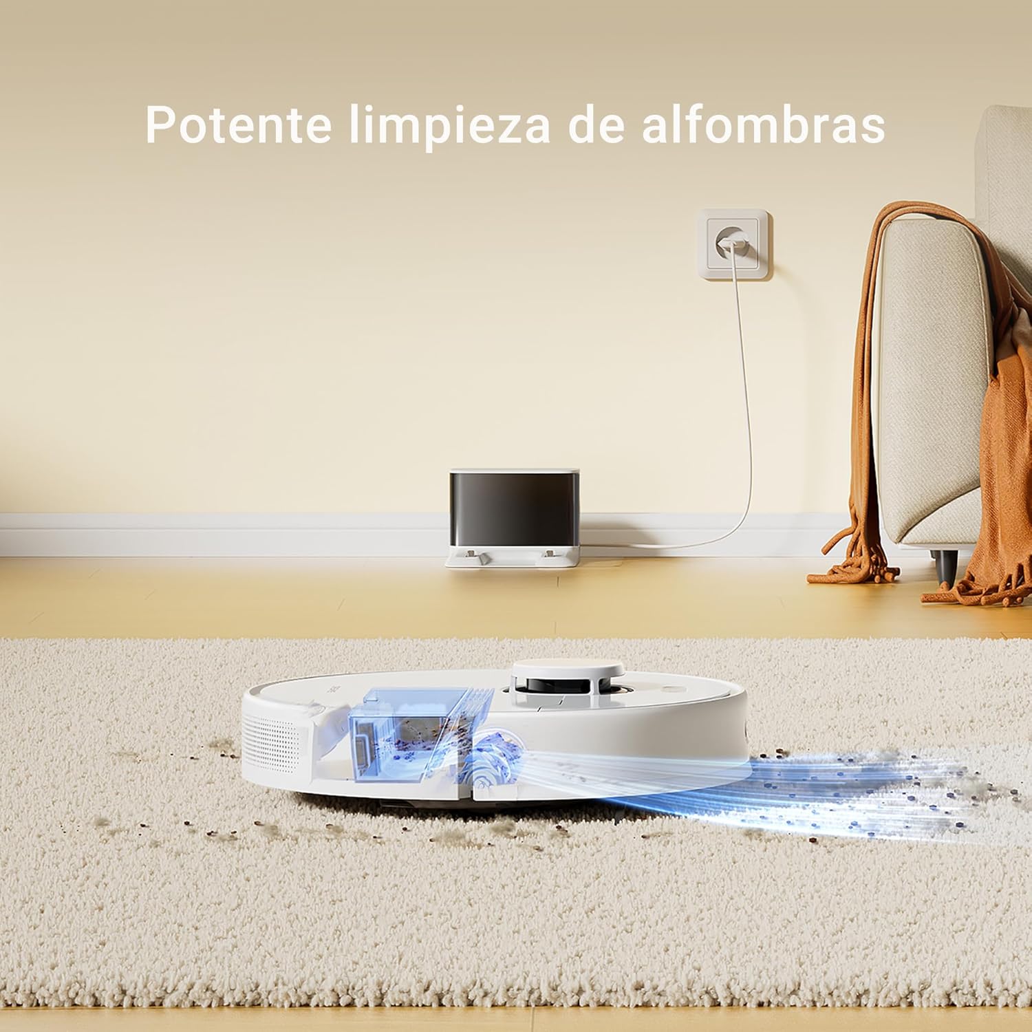 Dreame – D9 Max Gen 2 Robot aspirador blanco para hogar - BricoandPool