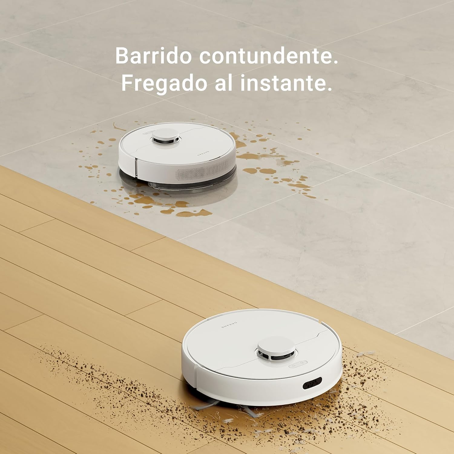 Dreame – D9 Max Gen 2 Robot aspirador blanco para hogar - BricoandPool