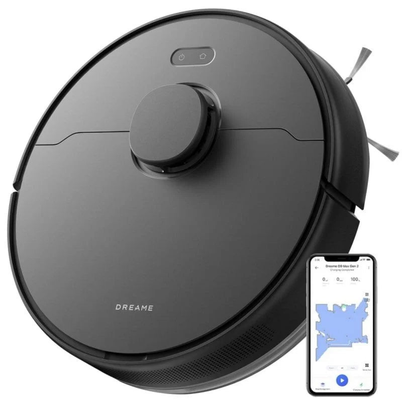 Dreame – D9 Max Gen 2 Robot aspirador negro para hogar - BricoandPool