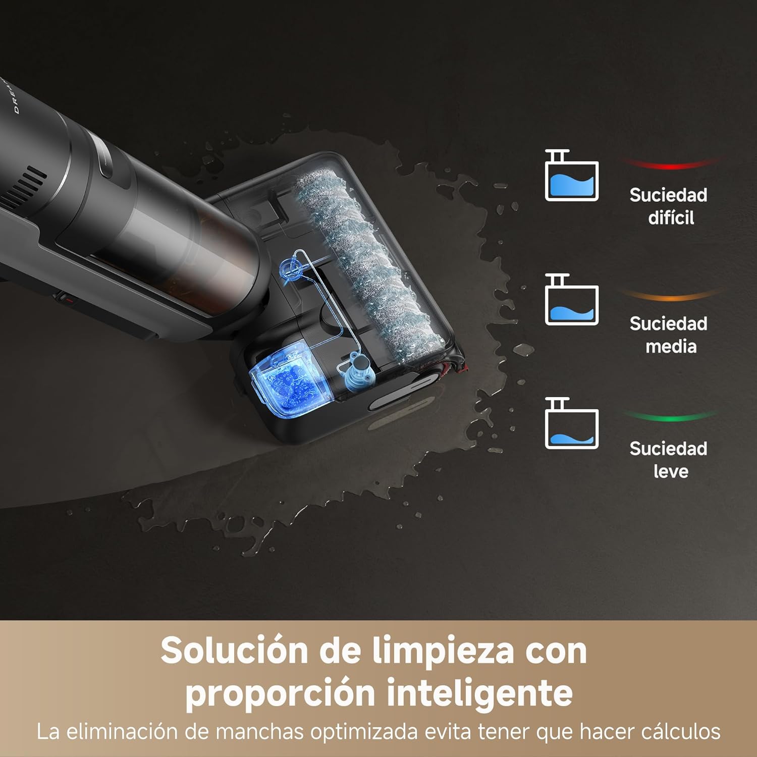 Dreame – H15 Mix aspirador en seco y húmedo - BricoandPool
