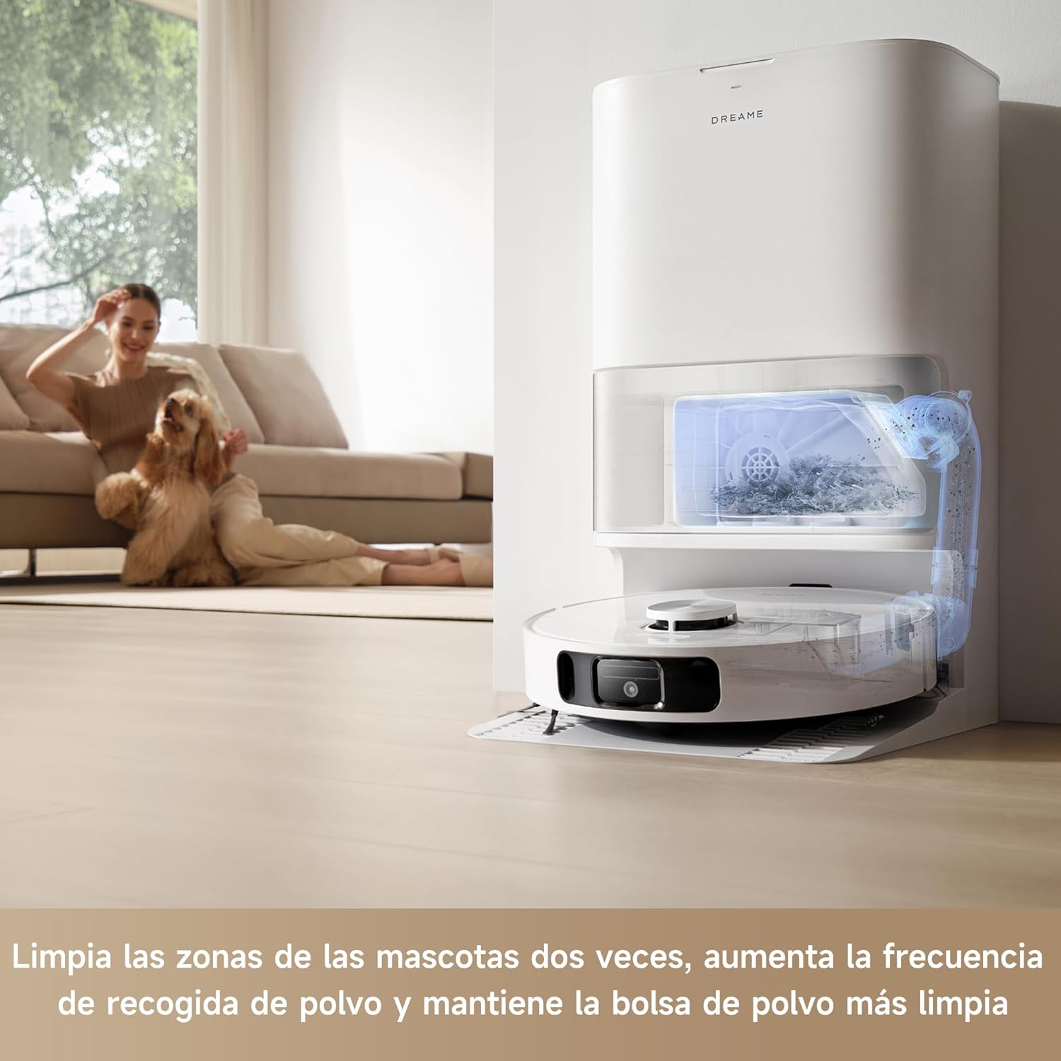 Dreame – L10s Ultra Gen 2 Robot aspirador y fregasuelos con base automática para hogar - BricoandPool