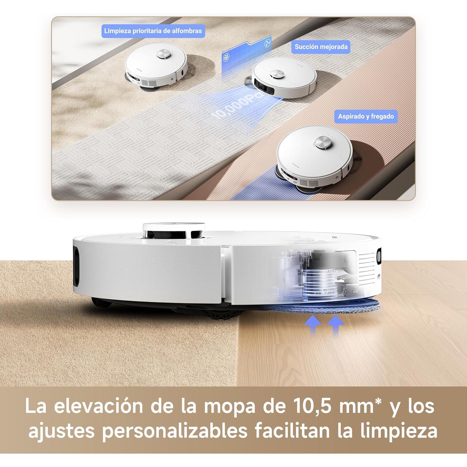 Dreame – L10s Ultra Gen 2 Robot aspirador y fregasuelos con base automática para hogar - BricoandPool