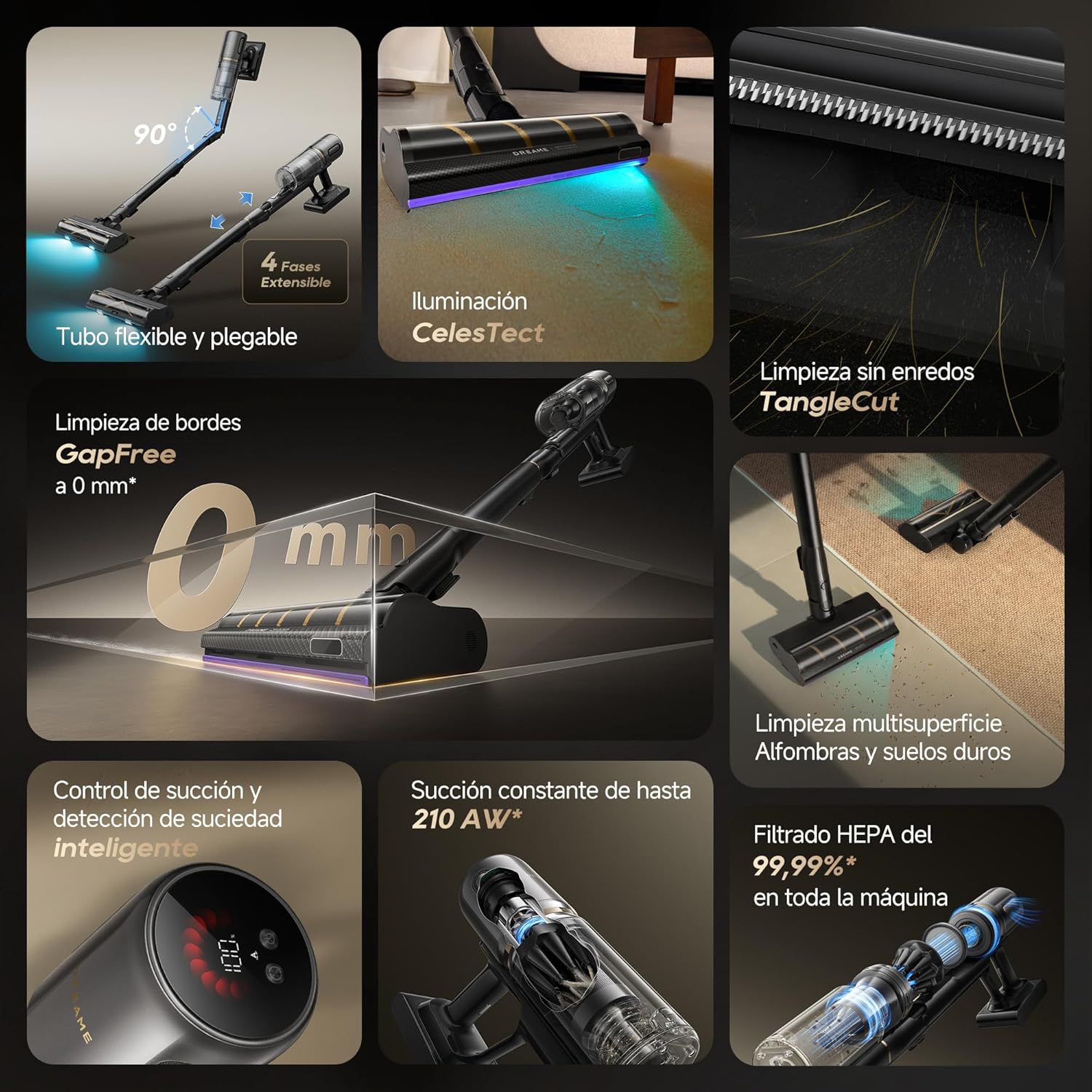 Dreame – V20 Pro - A aspirador sin cable - BricoandPool