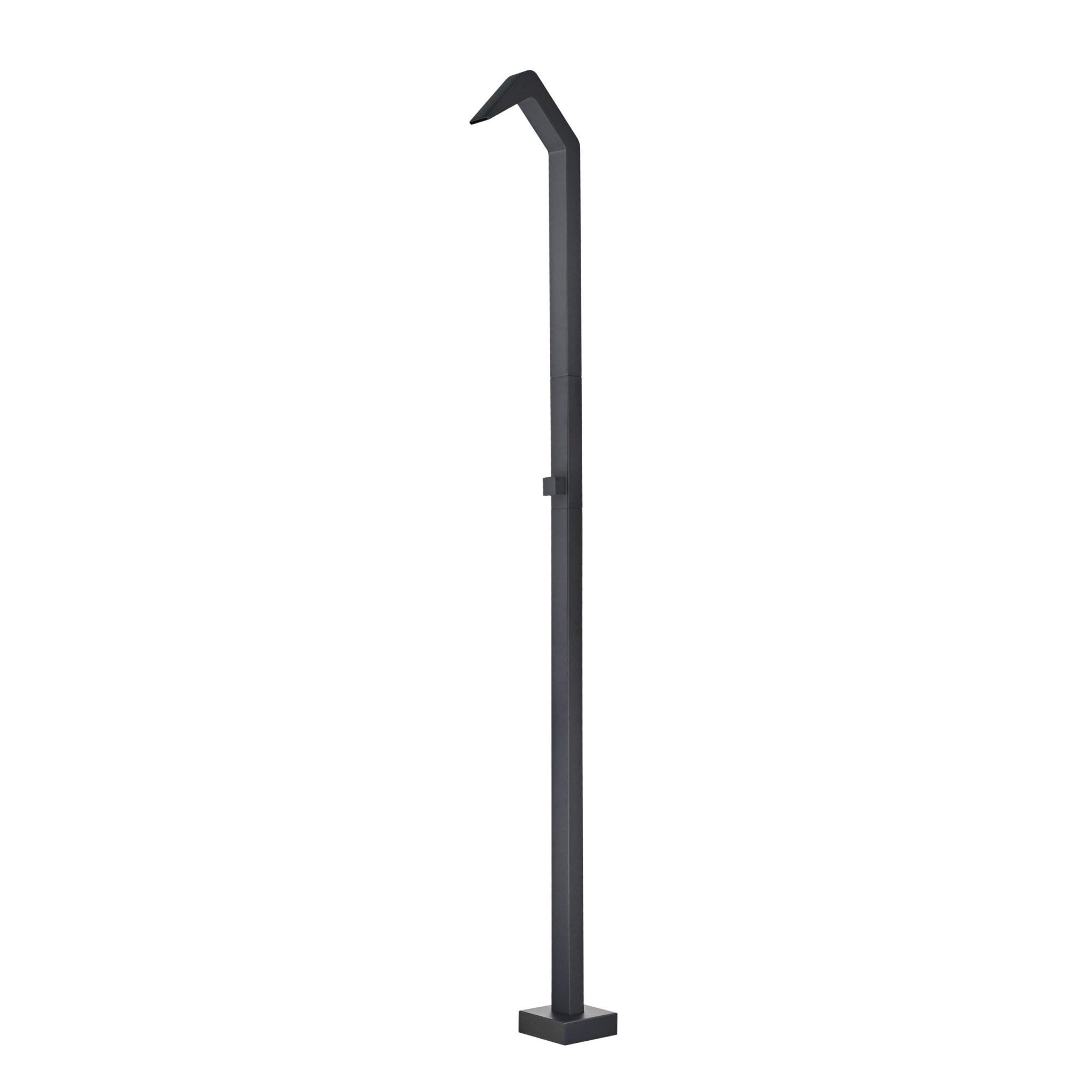 Ducha de piscina NIÁGARA Negro mate - BricoandPool