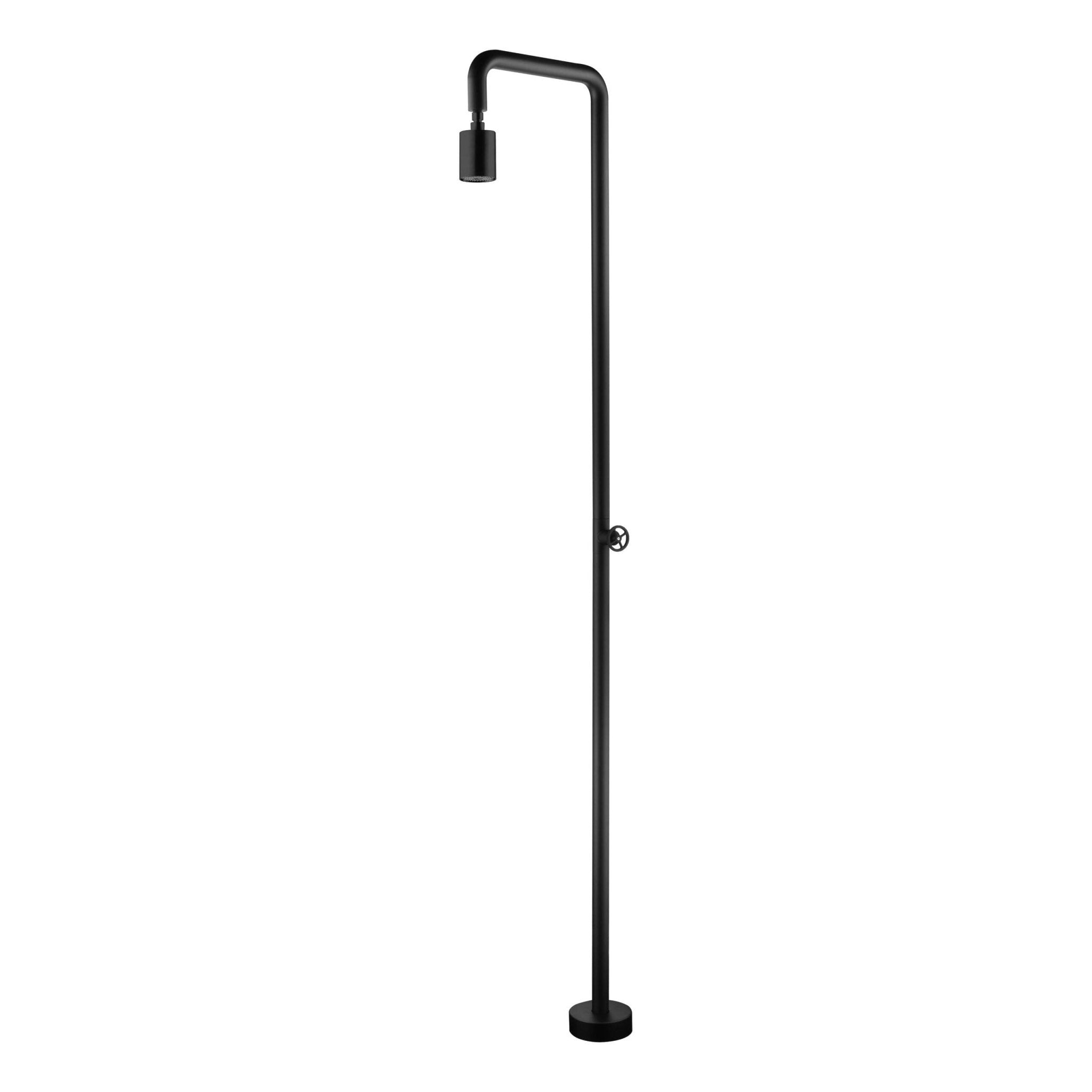 Ducha de piscina POOL Negro mate - BricoandPool