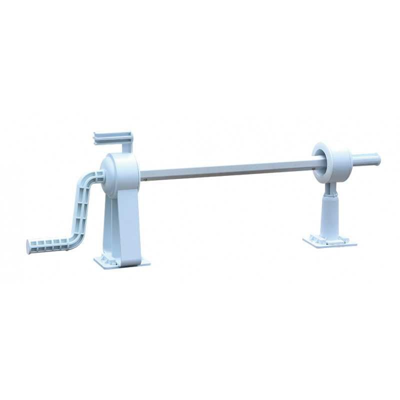 Enrollador de piscina telescopico para piscina elevada - BricoandPool
