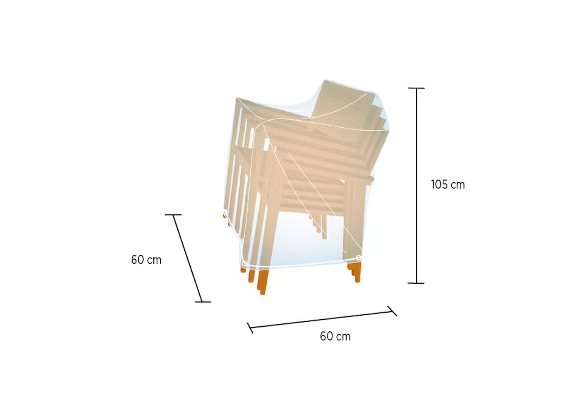 Campingaz - Capa para Cadeiras Empilhadas X4 (105 × 60 × 60 cm)