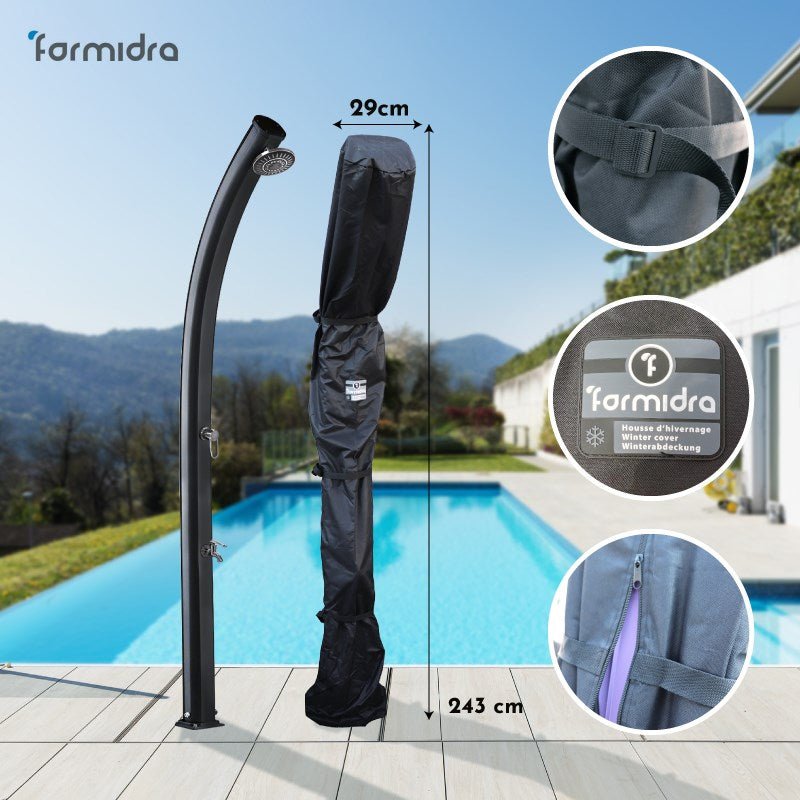 Formidra - Cubierta de invierno para ducha solar - BricoandPool